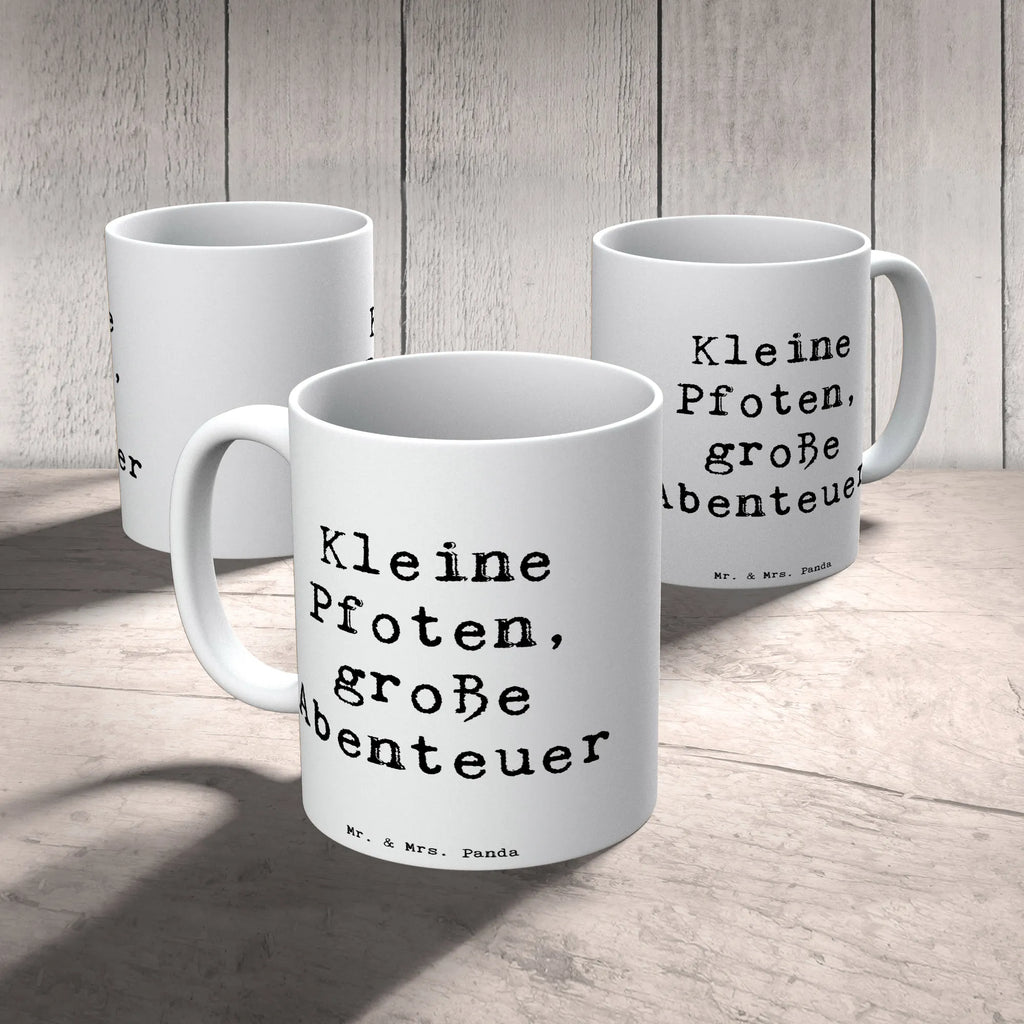 Tasse Spruch Chihuahua Abenteuer Tasse mit Zitaten, Tasse, Tasse mit Motiven, Porzellantasse, Teetasse, Keramiktasse, Kaffeetasse, Bürotasse, Geschenktasse, Hund, Hunderasse, Rassehund, Hundebesitzer, Geschenk, Tierfreund, Schenken, Welpe