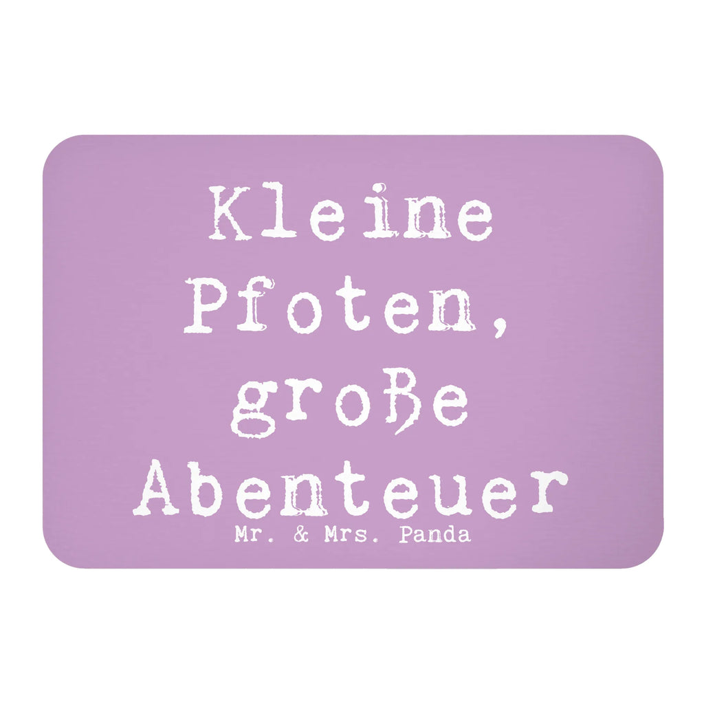 Magnet Saying Kleine Pfoten, große Abenteuer Notiz Magnet, Dekomagnet, Kühlschrankmagnet, Pinnwandmagnet, Souvenir Magnet, Motivmagnete, Whiteboard Magnet, Kühlschrank Dekoration, Hund, Hunderasse, Rassehund, Hundebesitzer, Geschenk, Tierfreund, Schenken, Welpe