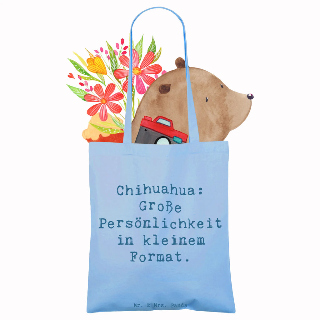 Tragetasche Spruch Chihuahua Persönlichkeit Shopper, Badetasche, Umhängetasche, Tasche, Jutebeutel, Beuteltasche, Tragetasche, Beutel, Stofftasche, Stoffbeutel, Jutetasche, Laptoptasche, Einkaufstasche, Einkaufstüte, Schultertasche, Strandtasche, Hund, Hunderasse, Rassehund, Hundebesitzer, Geschenk, Tierfreund, Schenken, Welpe