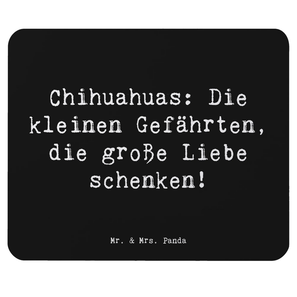 Mouse mat Saying Chihuahuas: Die kleinen Gefährten, die große Liebe schenken! PC Zubehör, Mauspad Büro, Mousepad, Computer zubehör, Mauspad, Mausunterlage, Designer Mauspad, Büroausstattung, Arbeitszimmer, Einzigartiges Mauspad, Hund, Hunderasse, Rassehund, Hundebesitzer, Geschenk, Tierfreund, Schenken, Welpe