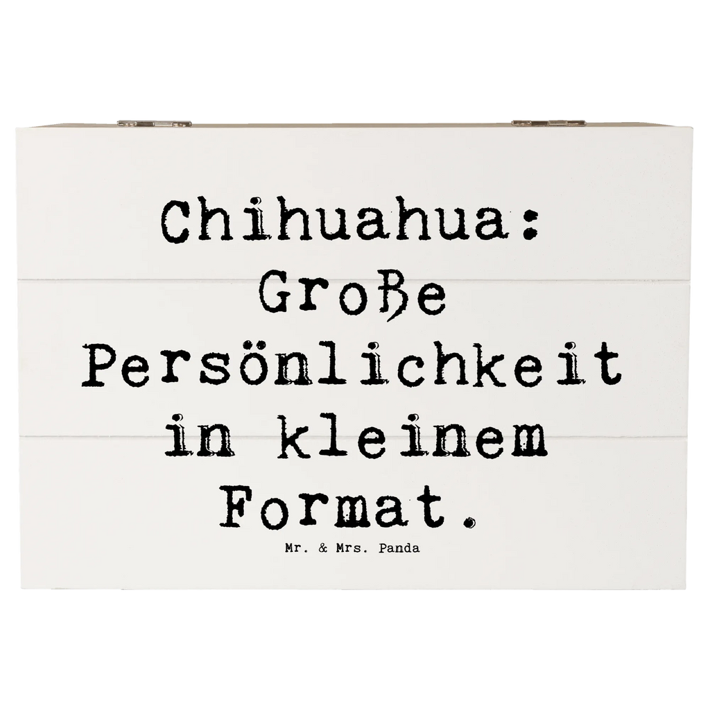 Holzkiste Spruch Chihuahua Persönlichkeit Geschenkbox, Kiste, Schatulle, Erinnerungskiste, Erinnerungsbox, Geschenkdose, Holzkiste, Truhe, Aufbewahrungsbox, XXL, Schatzkiste, Dekokiste, Hund, Hunderasse, Rassehund, Hundebesitzer, Geschenk, Tierfreund, Schenken, Welpe
