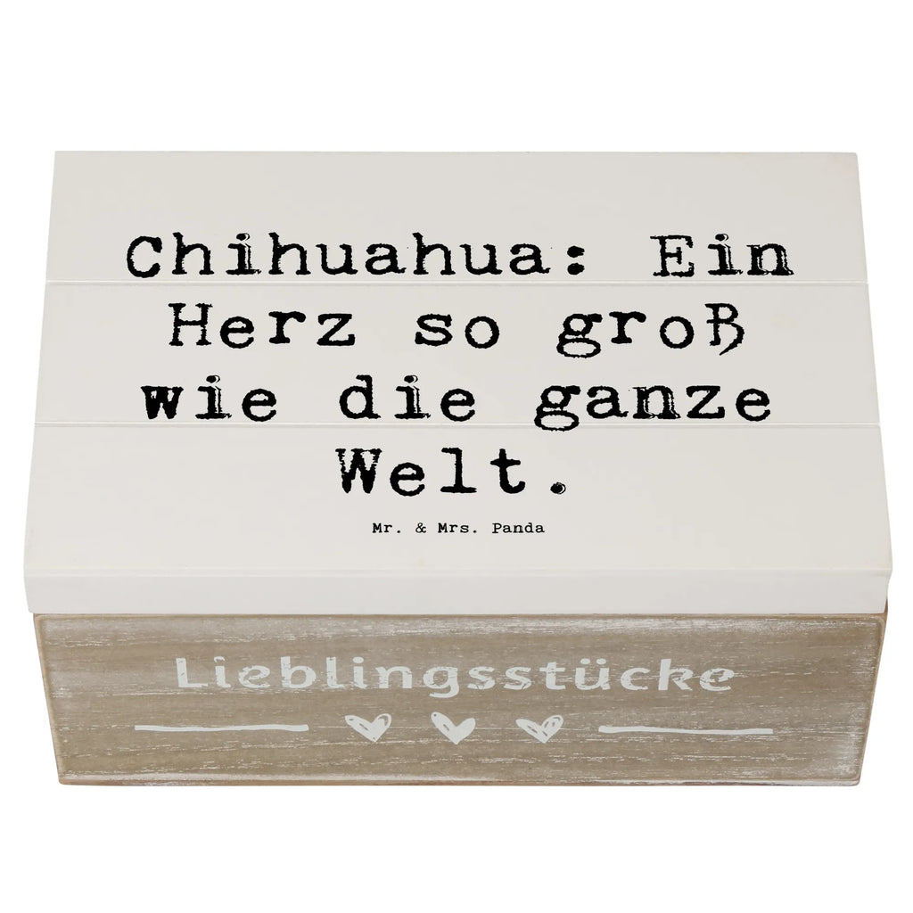 Holzkiste Spruch Chihuahua Herz Schatulle, Holzkiste, Erinnerungsbox, Geschenkdose, XXL, Aufbewahrungsbox, Kiste, Erinnerungskiste, Truhe, Dekokiste, Geschenkbox, Schatzkiste, Hund, Hunderasse, Rassehund, Hundebesitzer, Geschenk, Tierfreund, Schenken, Welpe