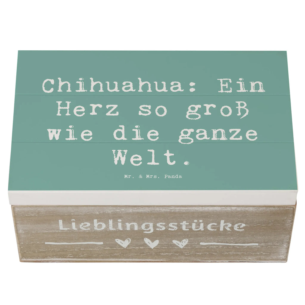 Holzkiste Spruch Chihuahua Herz Schatulle, Holzkiste, Erinnerungsbox, Geschenkdose, XXL, Aufbewahrungsbox, Kiste, Erinnerungskiste, Truhe, Dekokiste, Geschenkbox, Schatzkiste, Hund, Hunderasse, Rassehund, Hundebesitzer, Geschenk, Tierfreund, Schenken, Welpe