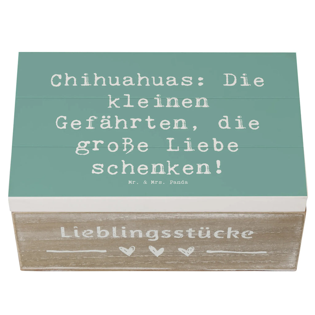 Holzkiste Spruch Chihuahua Liebe Erinnerungsbox, Geschenkbox, Kiste, Schatulle, Geschenkdose, Aufbewahrungsbox, Holzkiste, Dekokiste, Erinnerungskiste, Schatzkiste, XXL, Truhe, Hund, Hunderasse, Rassehund, Hundebesitzer, Geschenk, Tierfreund, Schenken, Welpe
