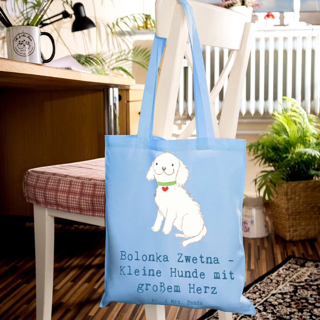 Tote bag Bolonka Zwetna - Kleine Hunde mit großem Herz Badetasche, Stoffbeutel, Beuteltasche, Tasche, Einkaufstasche, Einkaufstüte, Schultertasche, Shopper, Jutebeutel, Umhängetasche, Tragetasche, Strandtasche, Beutel, Laptoptasche, Stofftasche, Jutetasche, Hund, Hunderasse, Rassehund, Hundebesitzer, Geschenk, Tierfreund, Schenken, Welpe