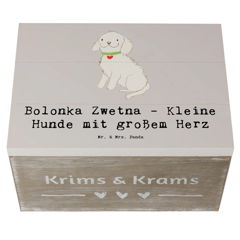 Holzkiste Bolonka Zwetna Herz Geschenkbox, Erinnerungsbox, XXL, Holzkiste, Dekokiste, Kiste, Truhe, Schatzkiste, Erinnerungskiste, Aufbewahrungsbox, Schatulle, Geschenkdose, Hund, Hunderasse, Rassehund, Hundebesitzer, Geschenk, Tierfreund, Schenken, Welpe