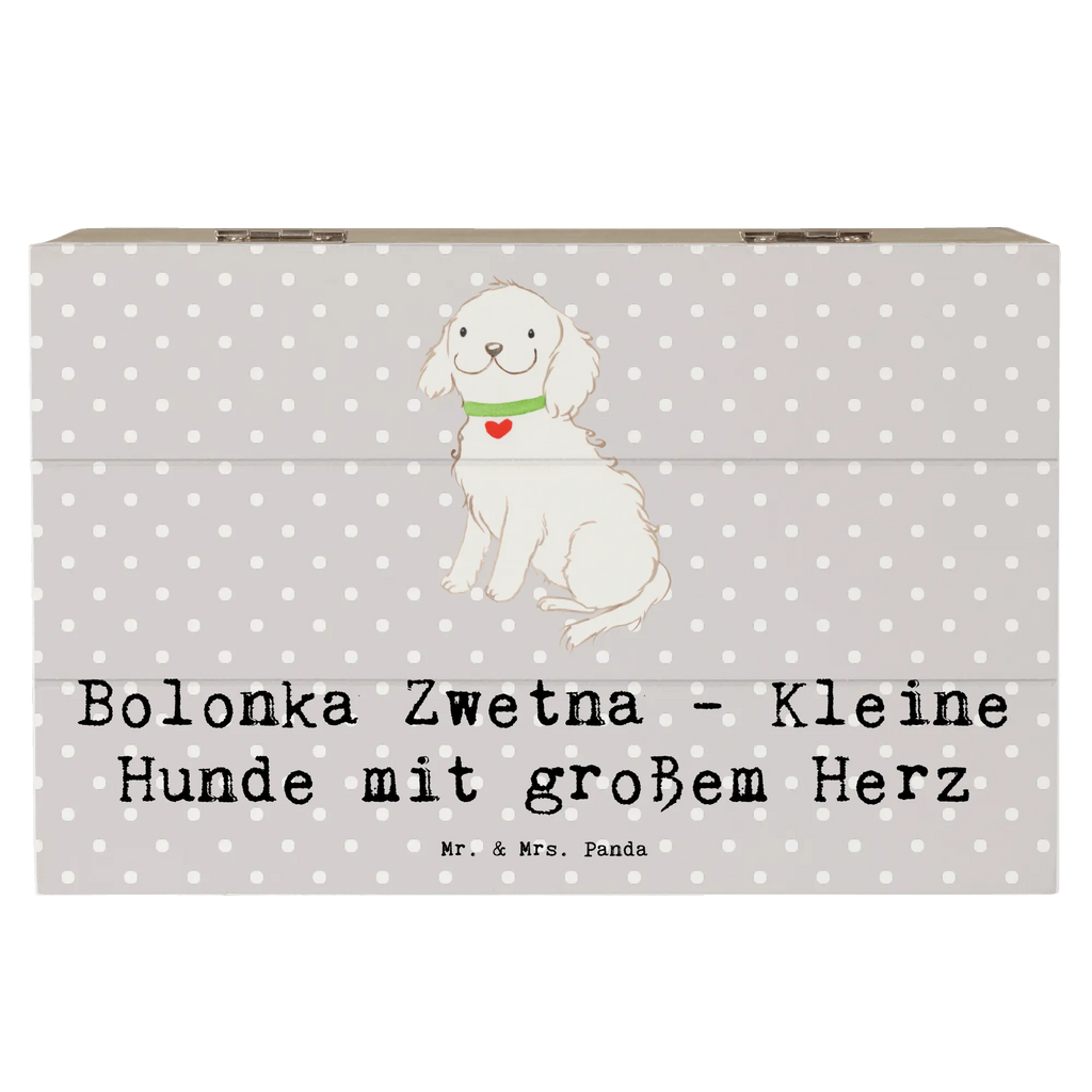 Holzkiste Bolonka Zwetna Herz Geschenkbox, Erinnerungsbox, XXL, Holzkiste, Dekokiste, Kiste, Truhe, Schatzkiste, Erinnerungskiste, Aufbewahrungsbox, Schatulle, Geschenkdose, Hund, Hunderasse, Rassehund, Hundebesitzer, Geschenk, Tierfreund, Schenken, Welpe