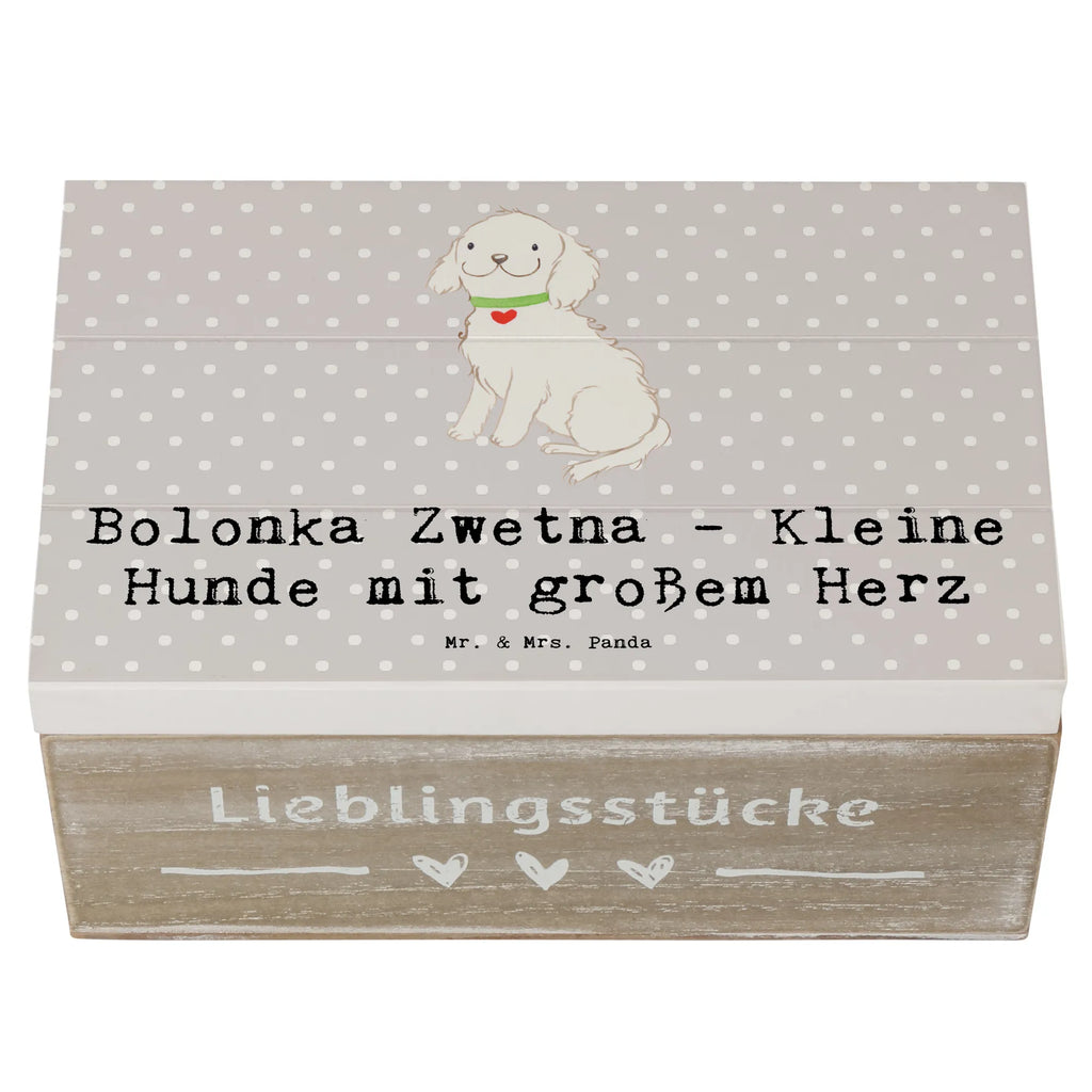 Holzkiste Bolonka Zwetna Herz Geschenkbox, Erinnerungsbox, XXL, Holzkiste, Dekokiste, Kiste, Truhe, Schatzkiste, Erinnerungskiste, Aufbewahrungsbox, Schatulle, Geschenkdose, Hund, Hunderasse, Rassehund, Hundebesitzer, Geschenk, Tierfreund, Schenken, Welpe