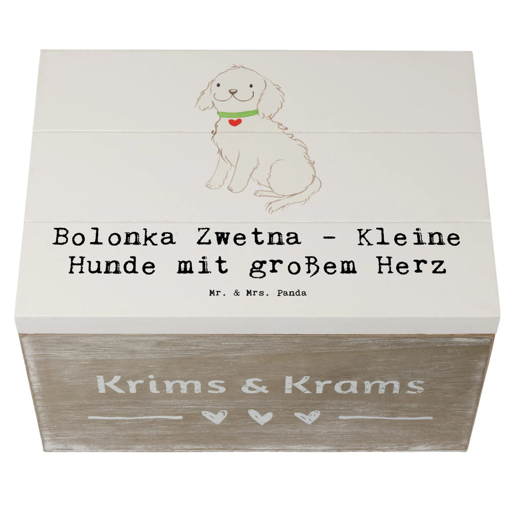 Holzkiste Bolonka Zwetna Herz Geschenkbox, Erinnerungsbox, XXL, Holzkiste, Dekokiste, Kiste, Truhe, Schatzkiste, Erinnerungskiste, Aufbewahrungsbox, Schatulle, Geschenkdose, Hund, Hunderasse, Rassehund, Hundebesitzer, Geschenk, Tierfreund, Schenken, Welpe