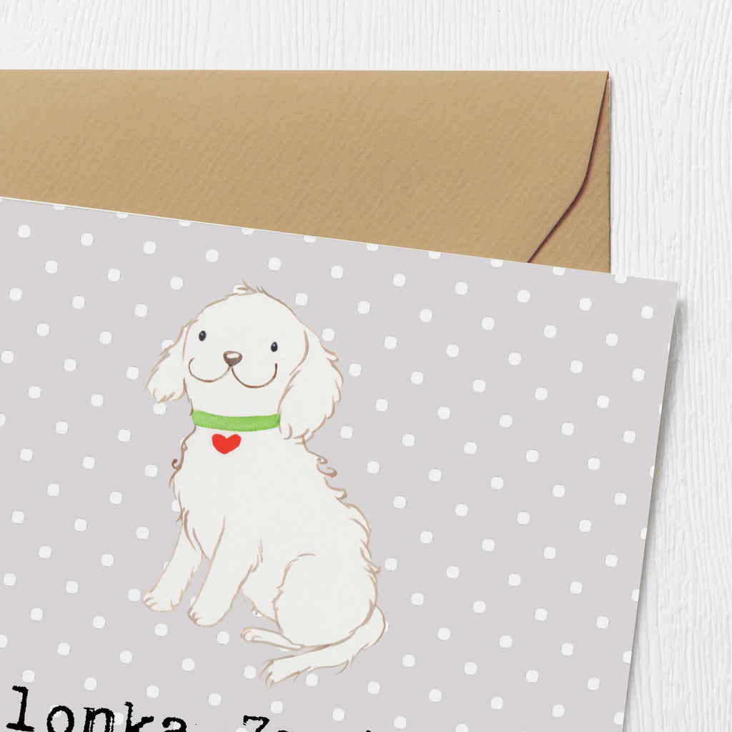 Deluxe Karte Bolonka Zwetna Herz Hochzeitskarte, Einladungskarte, Karte, Hochwertige Grußkarte, Klappkarte, Geburtstagskarte, Glückwunschkarte, Grußkarte, Hochwertige Klappkarte, Hund, Hunderasse, Rassehund, Hundebesitzer, Geschenk, Tierfreund, Schenken, Welpe