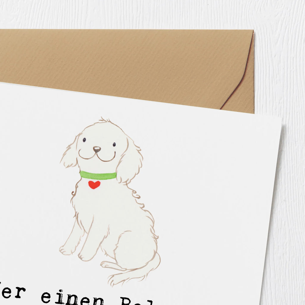 Deluxe Karte Bolonka Zwetna Karte, Glückwunschkarte, Grußkarte, Hochwertige Grußkarte, Klappkarte, Geburtstagskarte, Hochwertige Klappkarte, Einladungskarte, Hochzeitskarte, Hund, Hunderasse, Rassehund, Hundebesitzer, Geschenk, Tierfreund, Schenken, Welpe