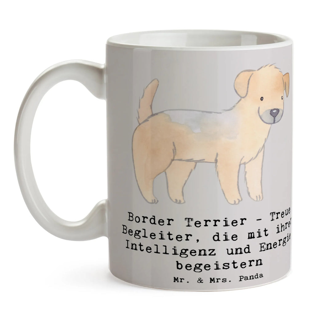 Mug Border Terrier - Treue Begleiter, die mit ihrer Intelligenz und Energie begeistern Geschenktasse, Bürotasse, Tasse mit Zitaten, Keramiktasse, Tasse, Kaffeetasse, Porzellantasse, Teetasse, Tasse mit Motiven, Hund, Hunderasse, Rassehund, Hundebesitzer, Geschenk, Tierfreund, Schenken, Welpe