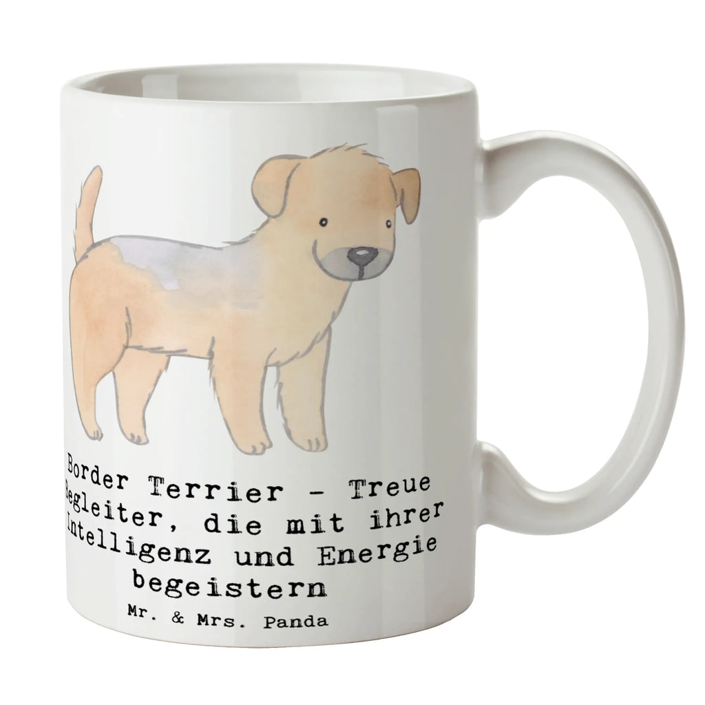 Mug Border Terrier - Treue Begleiter, die mit ihrer Intelligenz und Energie begeistern Geschenktasse, Bürotasse, Tasse mit Zitaten, Keramiktasse, Tasse, Kaffeetasse, Porzellantasse, Teetasse, Tasse mit Motiven, Hund, Hunderasse, Rassehund, Hundebesitzer, Geschenk, Tierfreund, Schenken, Welpe