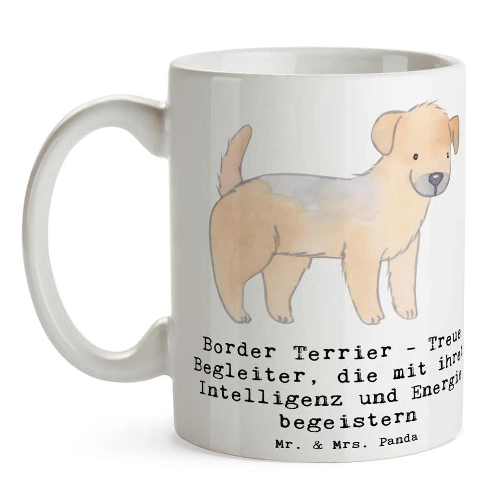 Mug Border Terrier - Treue Begleiter, die mit ihrer Intelligenz und Energie begeistern Geschenktasse, Bürotasse, Tasse mit Zitaten, Keramiktasse, Tasse, Kaffeetasse, Porzellantasse, Teetasse, Tasse mit Motiven, Hund, Hunderasse, Rassehund, Hundebesitzer, Geschenk, Tierfreund, Schenken, Welpe