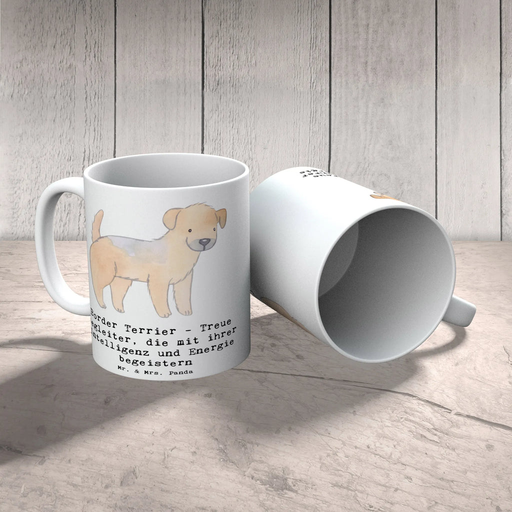 Mug Border Terrier - Treue Begleiter, die mit ihrer Intelligenz und Energie begeistern Geschenktasse, Bürotasse, Tasse mit Zitaten, Keramiktasse, Tasse, Kaffeetasse, Porzellantasse, Teetasse, Tasse mit Motiven, Hund, Hunderasse, Rassehund, Hundebesitzer, Geschenk, Tierfreund, Schenken, Welpe