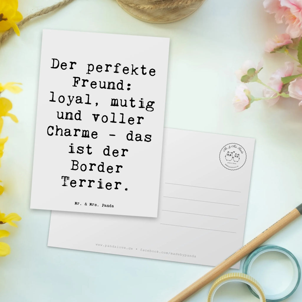 Postkarte Spruch Border Terrier Freund Geschenkkarte, Einladung, Einladung Geburtstag, Geburtstagskarte, Grußkarte, Einladungskarte, Karte, Ansichtskarten, Einladungskarten Geburtstag, Postkarte, Dankeskarte, Ansichtskarte, Hund, Hunderasse, Rassehund, Hundebesitzer, Geschenk, Tierfreund, Schenken, Welpe
