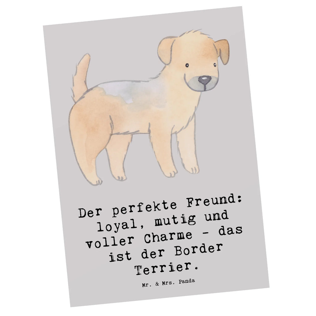 Postkarte Border Terrier Freund Postkarte, Geburtstagskarte, Einladung Geburtstag, Ansichtskarten, Einladungskarten Geburtstag, Einladung, Karte, Dankeskarte, Grußkarte, Geschenkkarte, Ansichtskarte, Einladungskarte, Hund, Hunderasse, Rassehund, Hundebesitzer, Geschenk, Tierfreund, Schenken, Welpe