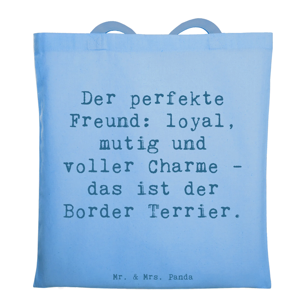 Tragetasche Spruch Border Terrier Freund Umhängetasche, Jutebeutel, Einkaufstüte, Stoffbeutel, Tasche, Jutetasche, Tragetasche, Stofftasche, Shopper, Einkaufstasche, Beuteltasche, Schultertasche, Beutel, Laptoptasche, Badetasche, Strandtasche, Hund, Hunderasse, Rassehund, Hundebesitzer, Geschenk, Tierfreund, Schenken, Welpe