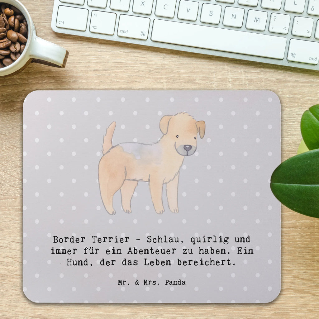 Mauspad Border Terrier Abenteuer Computer zubehör, PC Zubehör, Büroausstattung, Einzigartiges Mauspad, Mousepad, Mausunterlage, Designer Mauspad, Mauspad Büro, Mauspad, Arbeitszimmer, Hund, Hunderasse, Rassehund, Hundebesitzer, Geschenk, Tierfreund, Schenken, Welpe