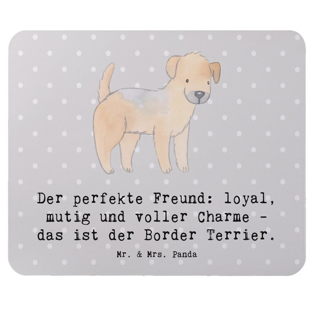 Mouse mat Der perfekte Freund: loyal, mutig und voller Charme - das ist der Border Terrier. Mausunterlage, Mauspad, Büroausstattung, Einzigartiges Mauspad, PC Zubehör, Mauspad Büro, Mousepad, Designer Mauspad, Computer zubehör, Arbeitszimmer, Hund, Hunderasse, Rassehund, Hundebesitzer, Geschenk, Tierfreund, Schenken, Welpe