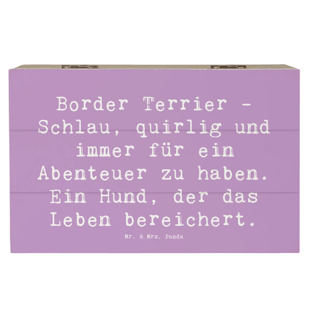 Holzkiste Spruch Border Terrier Abenteuer XXL, Dekokiste, Holzkiste, Aufbewahrungsbox, Erinnerungskiste, Truhe, Geschenkbox, Kiste, Schatzkiste, Erinnerungsbox, Schatulle, Geschenkdose, Hund, Hunderasse, Rassehund, Hundebesitzer, Geschenk, Tierfreund, Schenken, Welpe