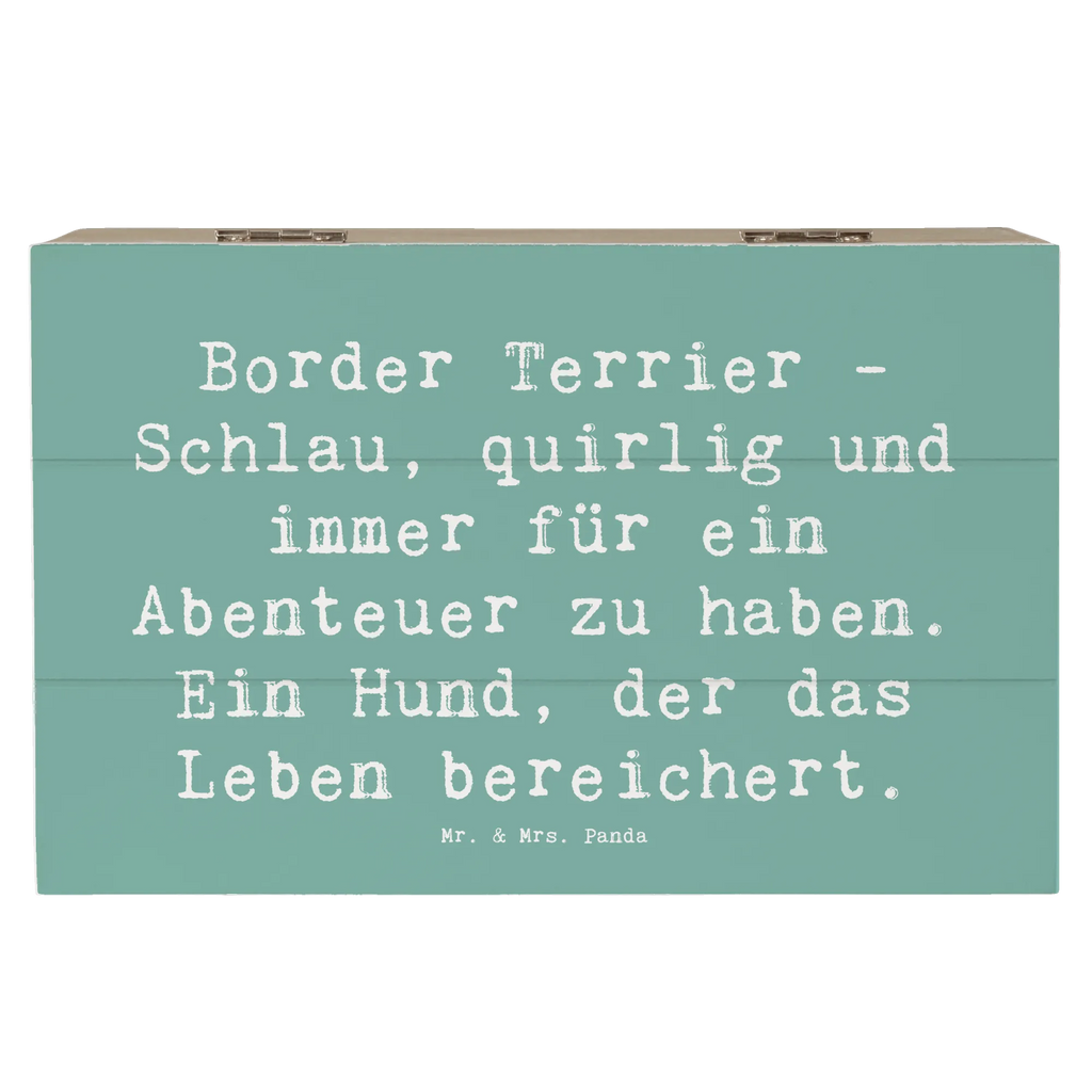 Holzkiste Spruch Border Terrier Abenteuer XXL, Dekokiste, Holzkiste, Aufbewahrungsbox, Erinnerungskiste, Truhe, Geschenkbox, Kiste, Schatzkiste, Erinnerungsbox, Schatulle, Geschenkdose, Hund, Hunderasse, Rassehund, Hundebesitzer, Geschenk, Tierfreund, Schenken, Welpe
