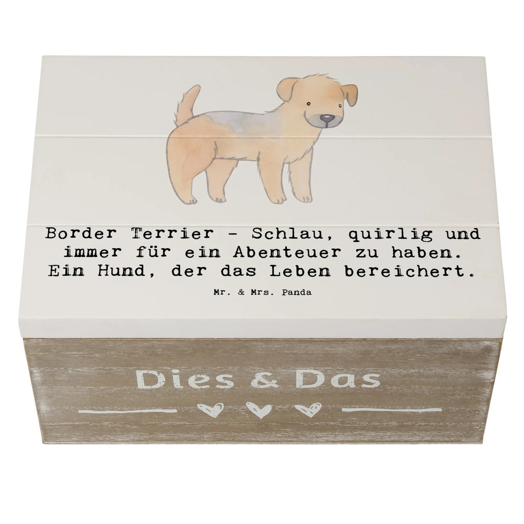 Holzkiste Border Terrier Abenteuer Dekokiste, Holzkiste, Schatzkiste, Erinnerungsbox, Truhe, Geschenkbox, XXL, Erinnerungskiste, Schatulle, Kiste, Geschenkdose, Aufbewahrungsbox, Hund, Hunderasse, Rassehund, Hundebesitzer, Geschenk, Tierfreund, Schenken, Welpe