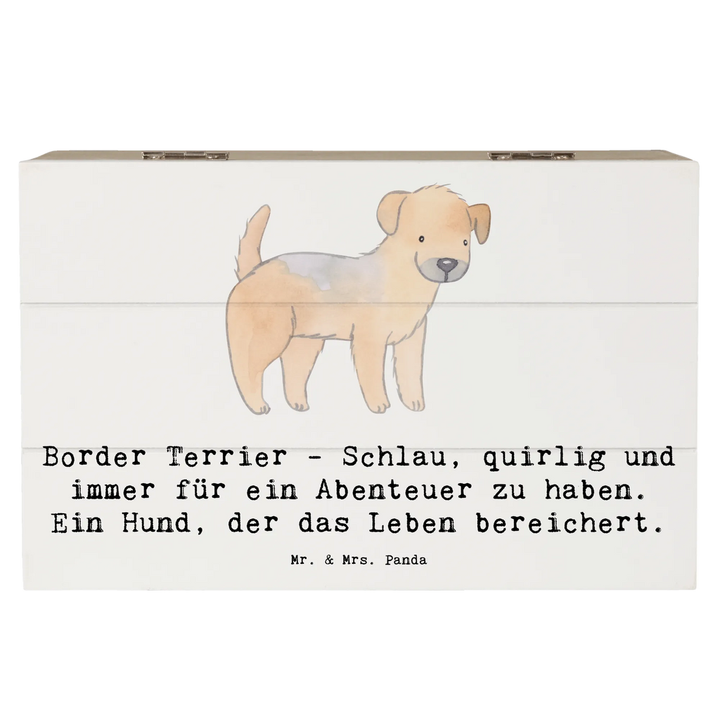 Holzkiste Border Terrier Abenteuer Dekokiste, Holzkiste, Schatzkiste, Erinnerungsbox, Truhe, Geschenkbox, XXL, Erinnerungskiste, Schatulle, Kiste, Geschenkdose, Aufbewahrungsbox, Hund, Hunderasse, Rassehund, Hundebesitzer, Geschenk, Tierfreund, Schenken, Welpe