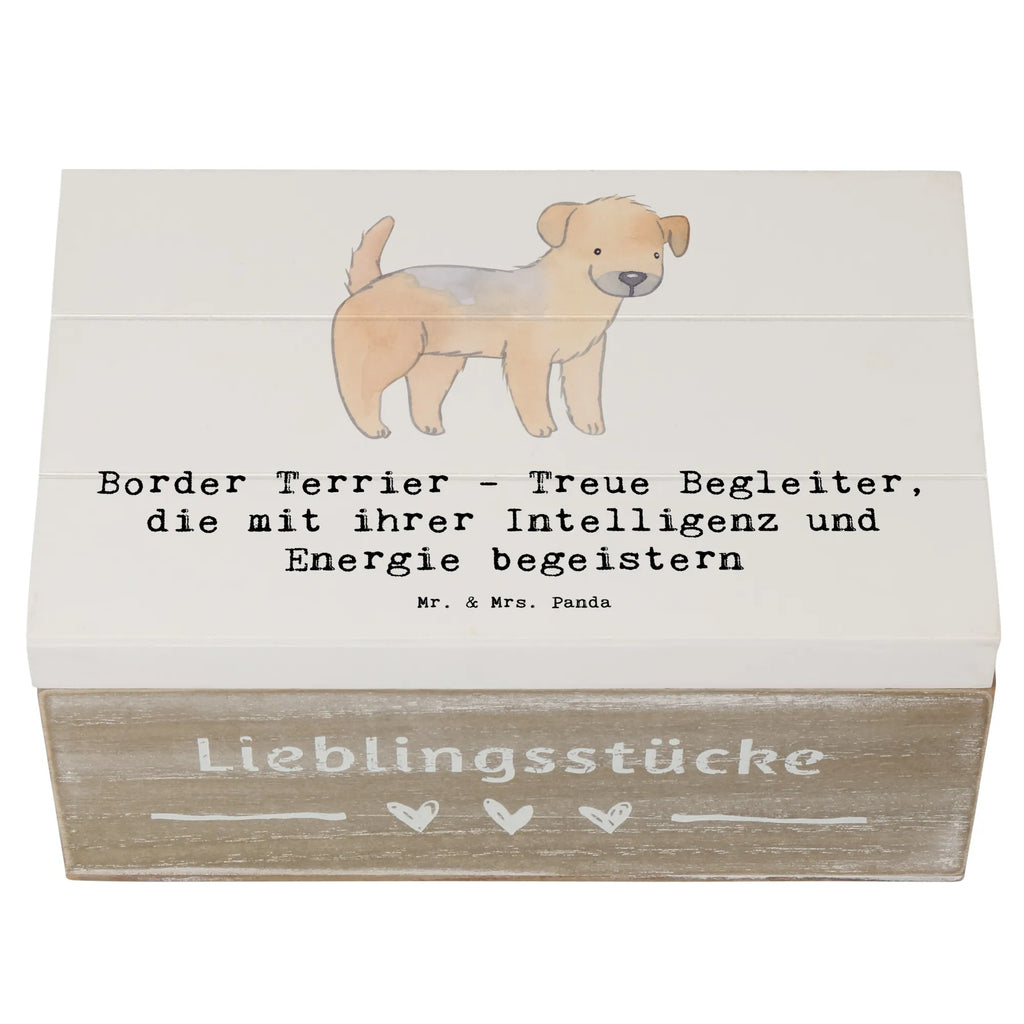 Wooden chest Border Terrier - Treue Begleiter, die mit ihrer Intelligenz und Energie begeistern Schatzkiste, Erinnerungskiste, Holzkiste, XXL, Geschenkbox, Aufbewahrungsbox, Geschenkdose, Truhe, Erinnerungsbox, Dekokiste, Kiste, Schatulle, Hund, Hunderasse, Rassehund, Hundebesitzer, Geschenk, Tierfreund, Schenken, Welpe