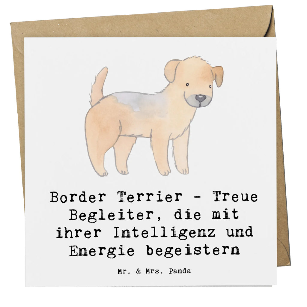 Deluxe Karte Border Terrier Freunde Klappkarte, Einladungskarte, Grußkarte, Karte, Glückwunschkarte, Hochzeitskarte, Hochwertige Klappkarte, Geburtstagskarte, Hochwertige Grußkarte, Hund, Hunderasse, Rassehund, Hundebesitzer, Geschenk, Tierfreund, Schenken, Welpe