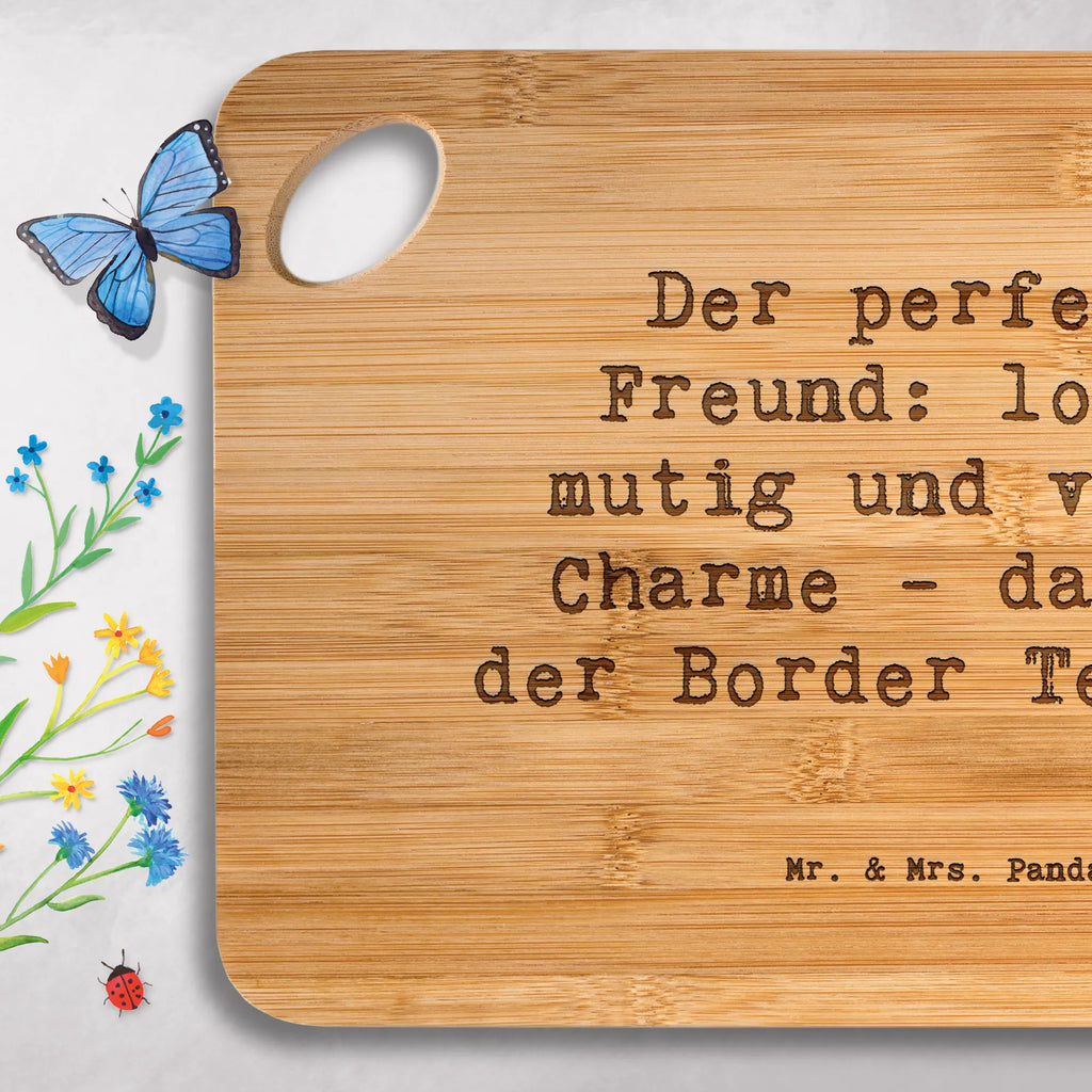 Küchenbrett Spruch Border Terrier Freund Küchenbrett, Holzbrett, Holzbrettchen, Brett, Hackbrett, Frühstücksbrett, Servierbrett, Schneidebrett, Hund, Hunderasse, Rassehund, Hundebesitzer, Geschenk, Tierfreund, Schenken, Welpe