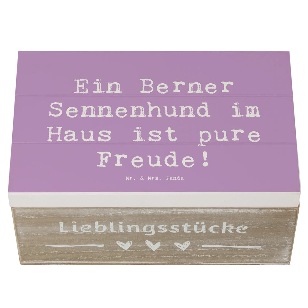 Holzkiste Spruch Berner Sennenhund Freude Erinnerungsbox, XXL, Geschenkbox, Truhe, Erinnerungskiste, Geschenkdose, Schatulle, Schatzkiste, Kiste, Dekokiste, Aufbewahrungsbox, Holzkiste, Hund, Hunderasse, Rassehund, Hundebesitzer, Geschenk, Tierfreund, Schenken, Welpe