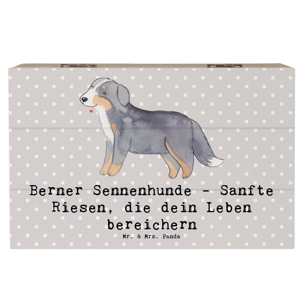 Wooden chest Berner Sennenhunde - Sanfte Riesen, die dein Leben bereichern Truhe, Geschenkdose, Schatulle, Schatzkiste, Erinnerungsbox, XXL, Holzkiste, Kiste, Dekokiste, Aufbewahrungsbox, Erinnerungskiste, Geschenkbox, Hund, Hunderasse, Rassehund, Hundebesitzer, Geschenk, Tierfreund, Schenken, Welpe