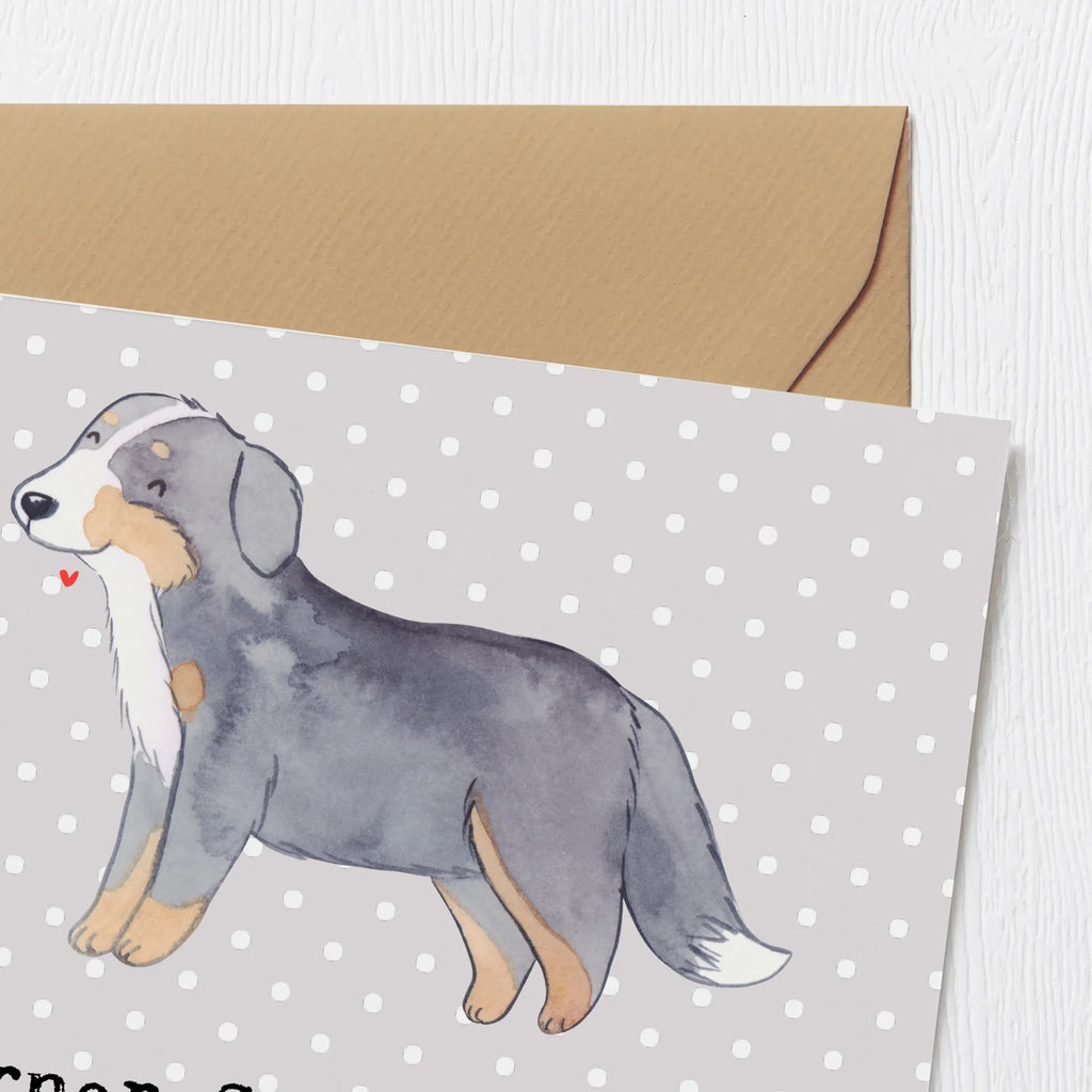 Deluxe Karte Berner Sennenhund Herz Klappkarte, Karte, Hochzeitskarte, Hochwertige Grußkarte, Hochwertige Klappkarte, Grußkarte, Einladungskarte, Glückwunschkarte, Geburtstagskarte, Hund, Hunderasse, Rassehund, Hundebesitzer, Geschenk, Tierfreund, Schenken, Welpe