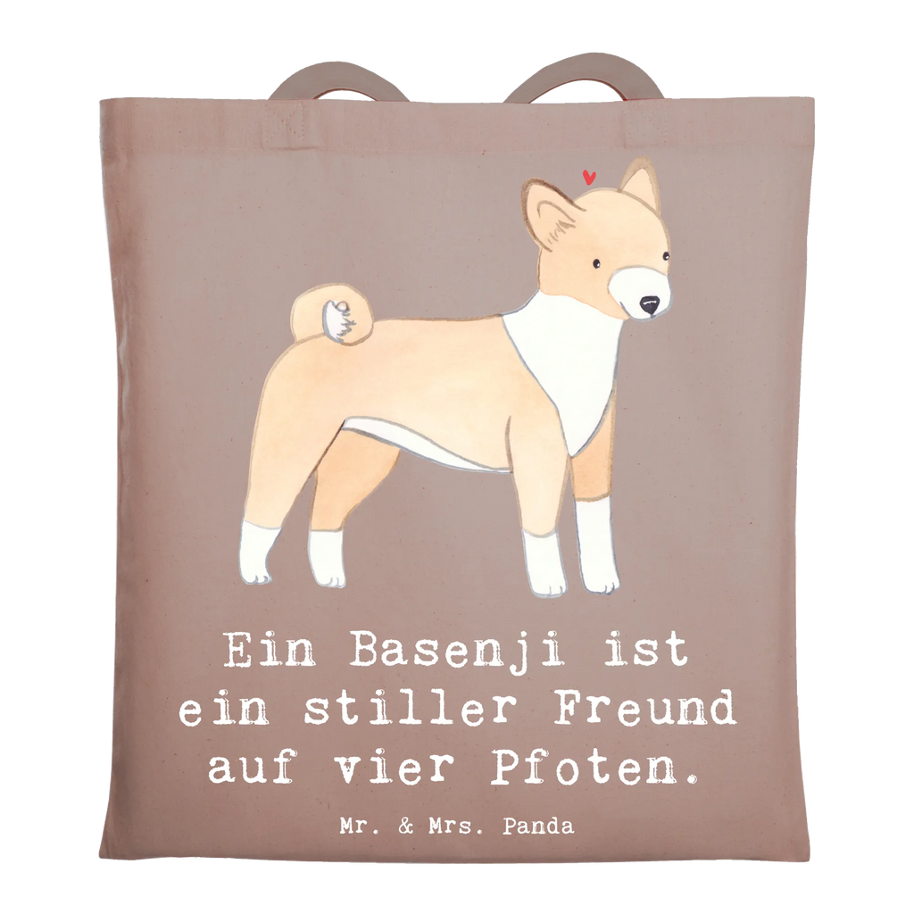 Tote bag Ein Basenji ist ein stiller Freund auf vier Pfoten. Stofftasche, Beutel, Laptoptasche, Tragetasche, Einkaufstasche, Shopper, Schultertasche, Stoffbeutel, Umhängetasche, Tasche, Strandtasche, Jutebeutel, Beuteltasche, Jutetasche, Badetasche, Einkaufstüte, Hund, Hunderasse, Rassehund, Hundebesitzer, Geschenk, Tierfreund, Schenken, Welpe