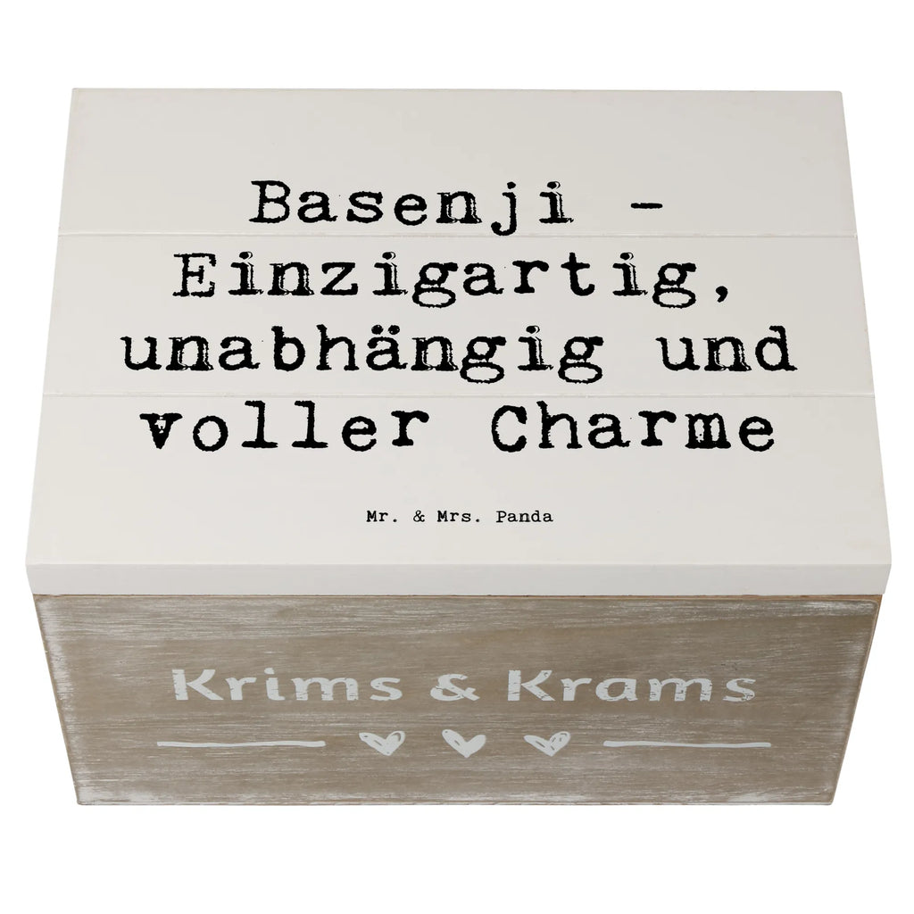 Wooden chest Saying Basenji - Einzigartig, unabhängig und voller Charme Holzkiste, Erinnerungsbox, Kiste, Geschenkbox, XXL, Aufbewahrungsbox, Truhe, Schatulle, Schatzkiste, Geschenkdose, Dekokiste, Erinnerungskiste, Hund, Hunderasse, Rassehund, Hundebesitzer, Geschenk, Tierfreund, Schenken, Welpe