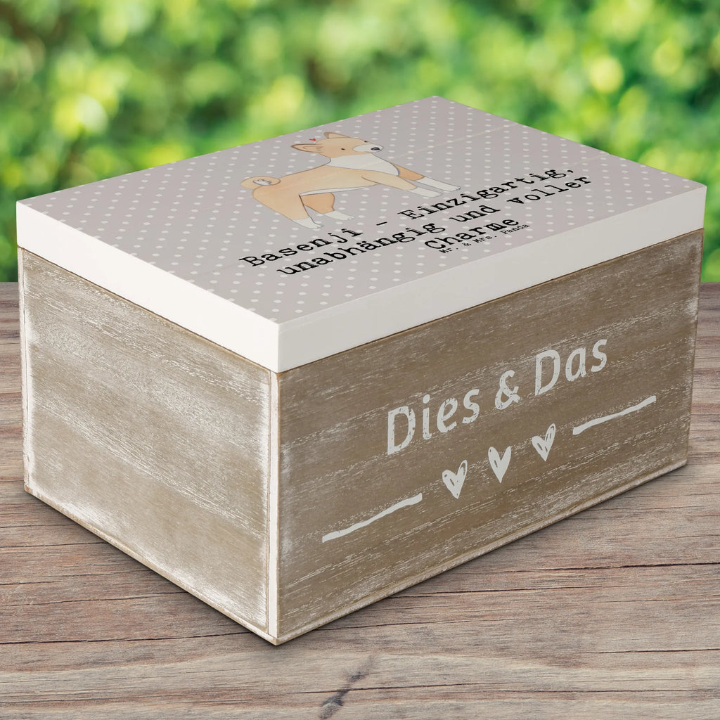 Holzkiste Basenji Charme Erinnerungsbox, Holzkiste, Erinnerungskiste, Geschenkdose, Aufbewahrungsbox, Geschenkbox, Dekokiste, Truhe, Schatulle, Kiste, Schatzkiste, XXL, Hund, Hunderasse, Rassehund, Hundebesitzer, Geschenk, Tierfreund, Schenken, Welpe