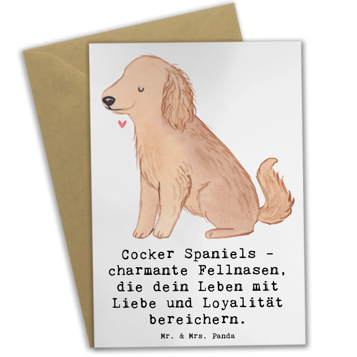 Grußkarte Cocker Spaniel Liebe einladungskarten, dankeskarten, glückwunschkarten, Beileidskarte, abiturkarte, genesungskarte, Grußkarten, firmungskarte, osterkarte, osterkarten, Motivkarte, babykarte, kommunionskarte, weihnachtskarten, Grußkarte, vatertagskarte, hochzeitskarten, neujahrskarte, Glückwunschkarte, Klappkarte, valentinstagskarte, spruchkarte, jubiläumskarte, Geschenk, Schenken, Hund, Hunderasse, Rassehund, Hundebesitzer, Tierfreund, Welpe