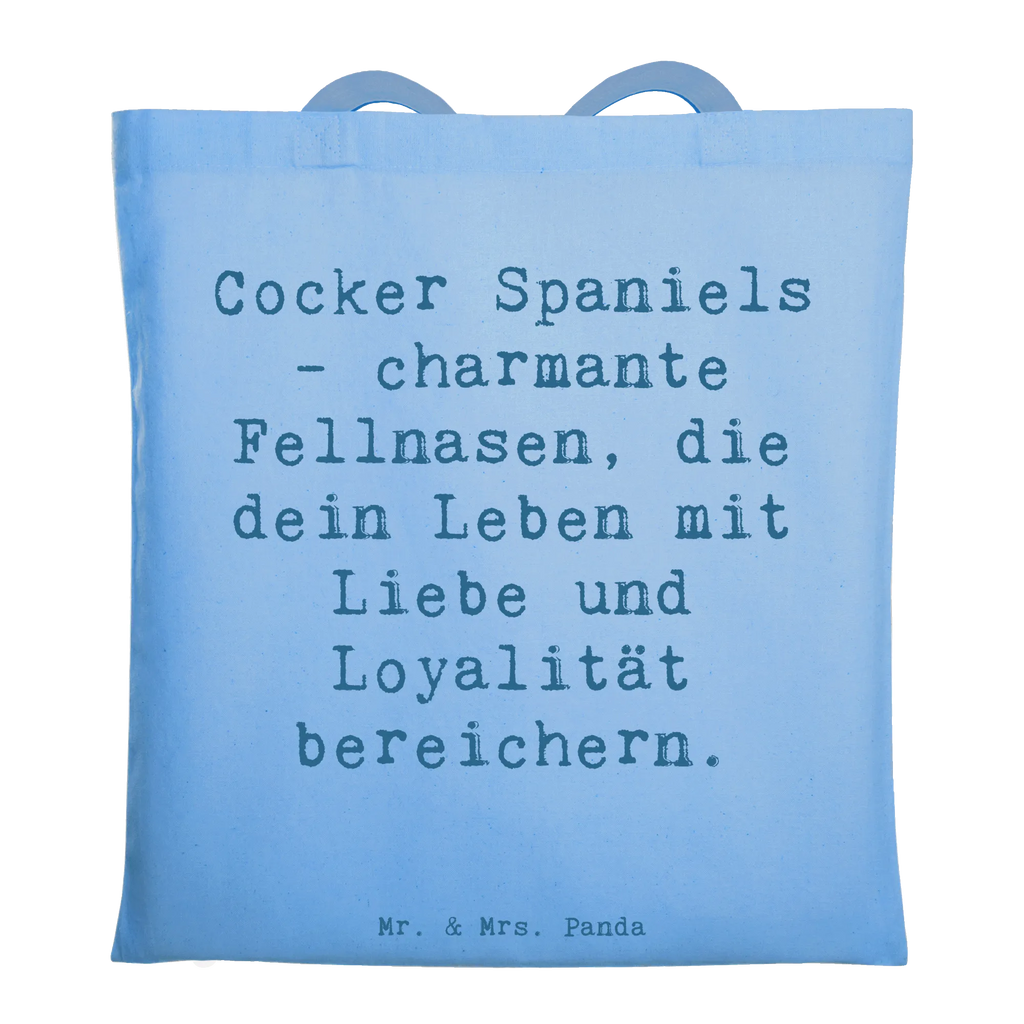 Tragetasche Spruch Cocker Spaniel Liebe Strandtasche, Einkaufstüte, Stofftasche, Einkaufstasche, Schultertasche, Umhängetasche, Beutel, Jutebeutel, Stoffbeutel, Jutetasche, Badetasche, Tragetasche, Tasche, Shopper, Laptoptasche, Beuteltasche, Hund, Hunderasse, Rassehund, Hundebesitzer, Geschenk, Tierfreund, Schenken, Welpe