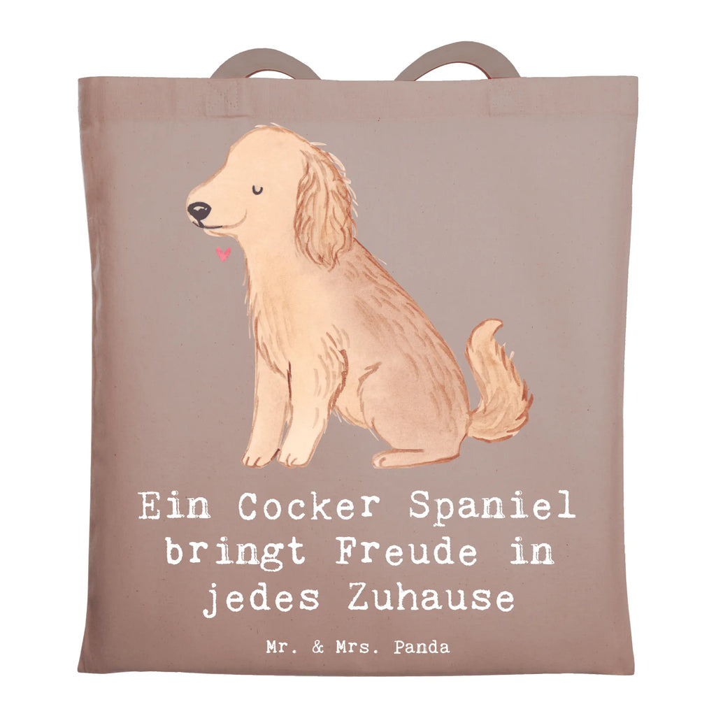 Tote bag Ein Cocker Spaniel bringt Freude in jedes Zuhause Tragetasche, Shopper, Beuteltasche, Laptoptasche, Einkaufstasche, Badetasche, Schultertasche, Umhängetasche, Tasche, Stoffbeutel, Stofftasche, Strandtasche, Jutetasche, Einkaufstüte, Jutebeutel, Beutel, Hund, Hunderasse, Rassehund, Hundebesitzer, Geschenk, Tierfreund, Schenken, Welpe