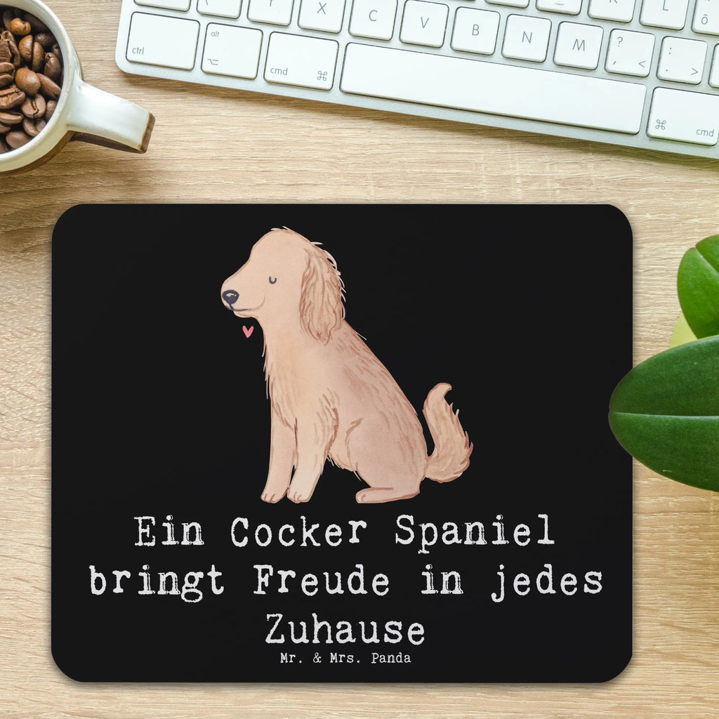 Mouse mat Ein Cocker Spaniel bringt Freude in jedes Zuhause Mauspad, Computer zubehör, Mausunterlage, PC Zubehör, Mousepad, Büroausstattung, Designer Mauspad, Mauspad Büro, Einzigartiges Mauspad, Arbeitszimmer, Hund, Hunderasse, Rassehund, Hundebesitzer, Geschenk, Tierfreund, Schenken, Welpe