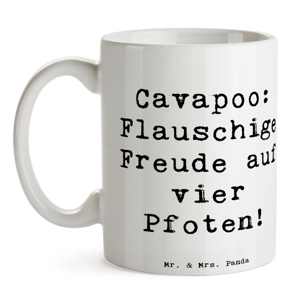 Tasse Spruch Cavapoo Flauschigkeit Keramiktasse, Tasse, Teetasse, Bürotasse, Kaffeetasse, Porzellantasse, Tasse mit Motiven, Geschenktasse, Tasse mit Zitaten, Hund, Hunderasse, Rassehund, Hundebesitzer, Geschenk, Tierfreund, Schenken, Welpe