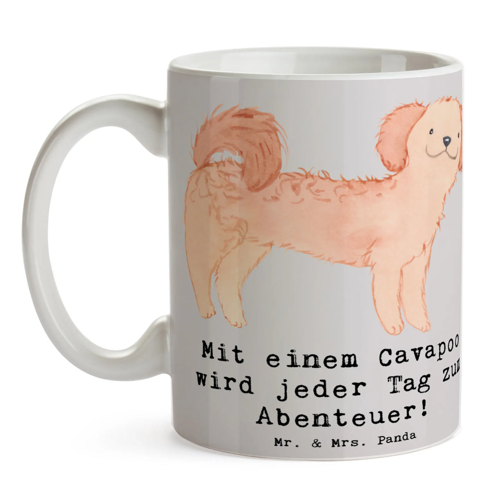 Tasse Cavapoo Abenteuer Tasse mit Motiven, Teetasse, Porzellantasse, Geschenktasse, Kaffeetasse, Tasse mit Zitaten, Keramiktasse, Tasse, Bürotasse, Hund, Hunderasse, Rassehund, Hundebesitzer, Geschenk, Tierfreund, Schenken, Welpe