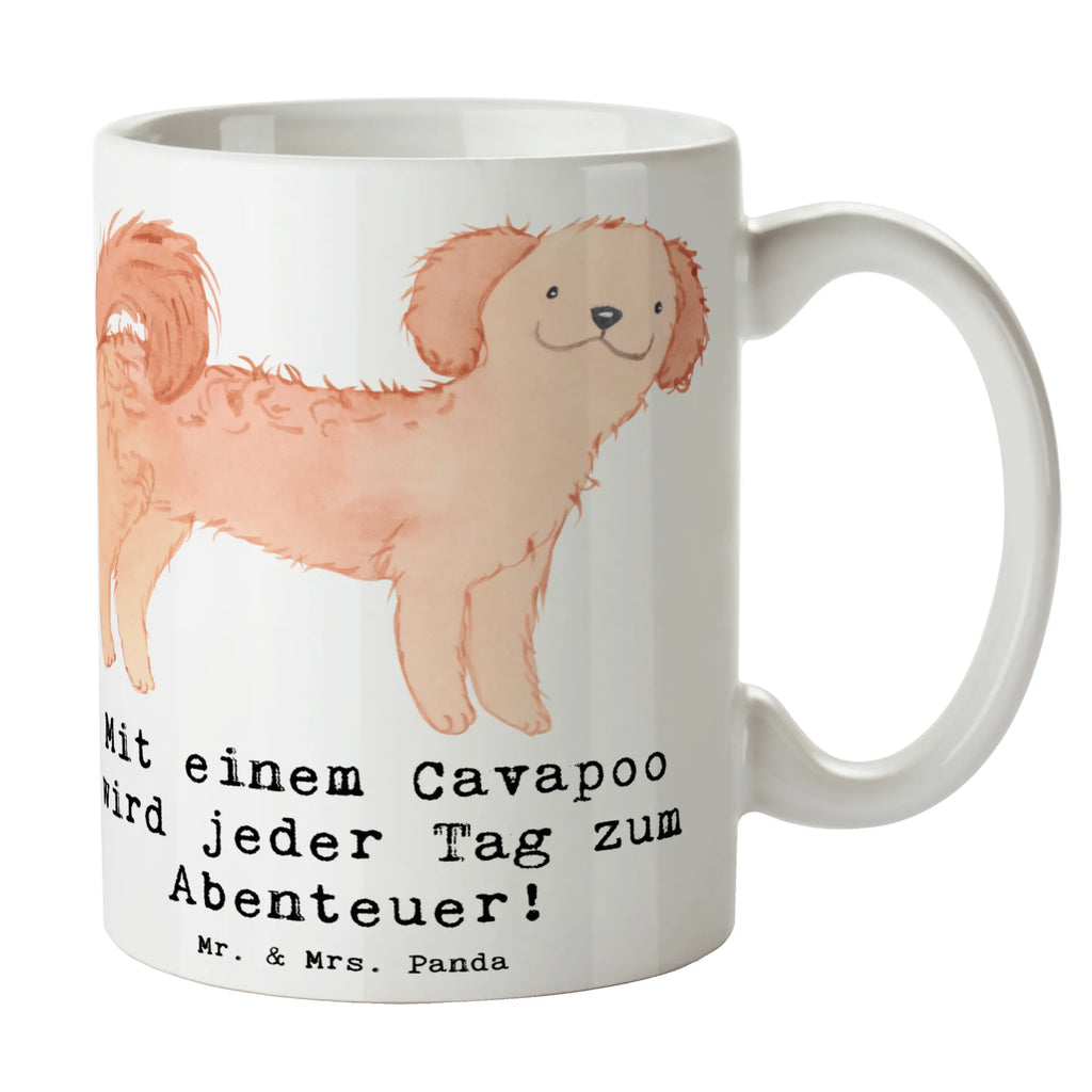 Tasse Cavapoo Abenteuer Tasse mit Motiven, Teetasse, Porzellantasse, Geschenktasse, Kaffeetasse, Tasse mit Zitaten, Keramiktasse, Tasse, Bürotasse, Hund, Hunderasse, Rassehund, Hundebesitzer, Geschenk, Tierfreund, Schenken, Welpe