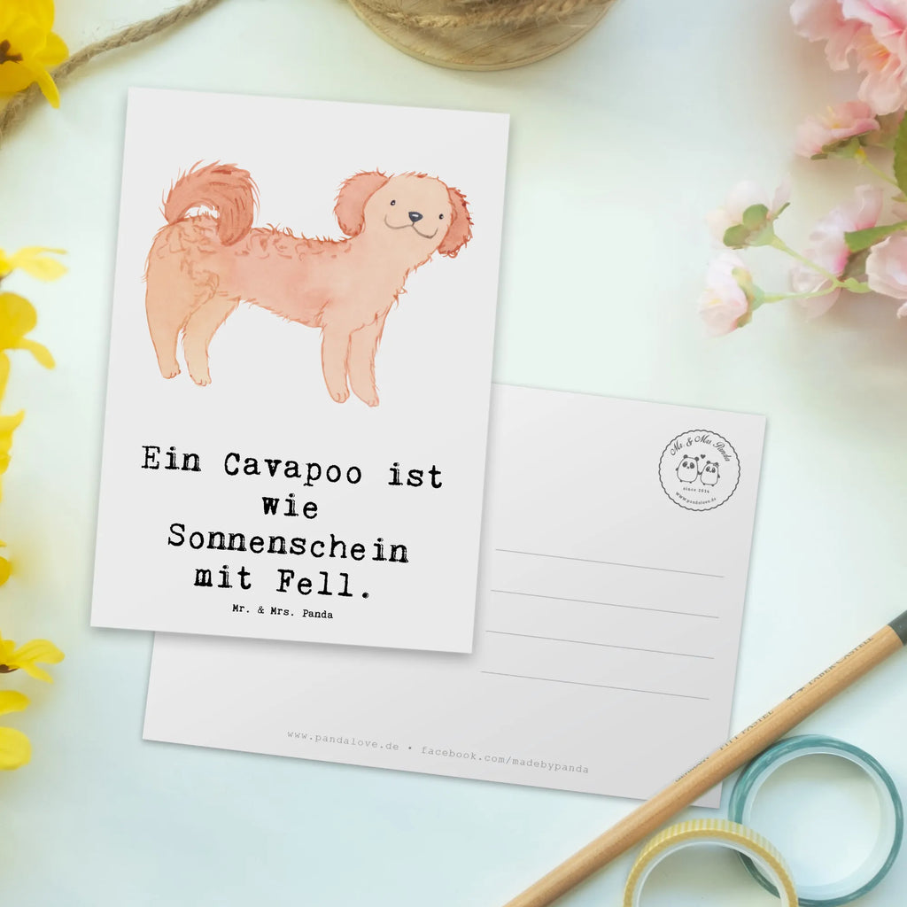 Postcard Ein Cavapoo ist wie Sonnenschein mit Fell. Dankeskarte, Einladungskarten Geburtstag, Karte, Einladung, Geschenkkarte, Grußkarte, Einladung Geburtstag, Ansichtskarten, Ansichtskarte, Postkarte, Geburtstagskarte, Einladungskarte, Hund, Hunderasse, Rassehund, Hundebesitzer, Geschenk, Tierfreund, Schenken, Welpe