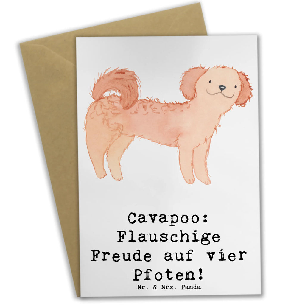 Greetings card Cavapoo: Flauschige Freude auf vier Pfoten! Klappkarte, Geburtstagskarte, Glückwunschkarte, Hochzeitskarte, Grußkarte, Einladungskarte, Karte, Ansichtskarten, Hund, Hunderasse, Rassehund, Hundebesitzer, Geschenk, Tierfreund, Schenken, Welpe