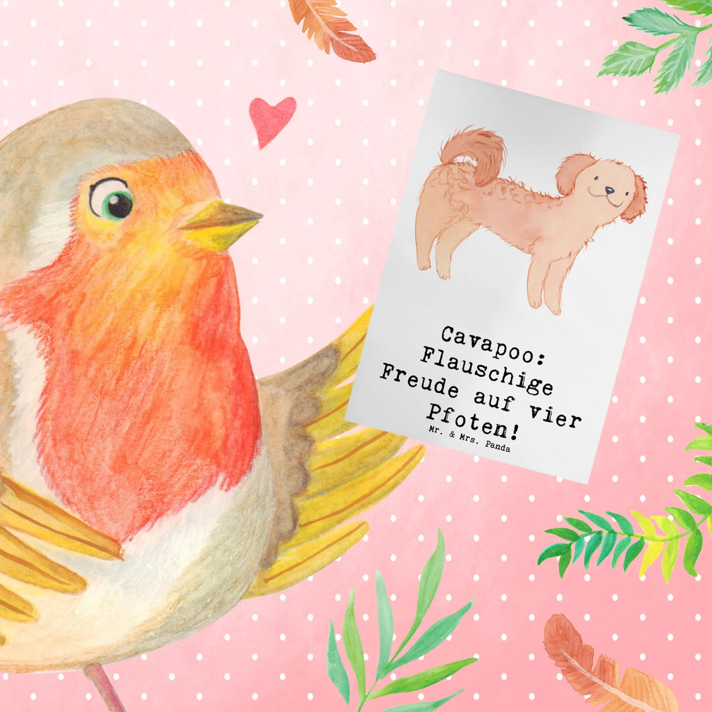 Greetings card Cavapoo: Flauschige Freude auf vier Pfoten! Klappkarte, Geburtstagskarte, Glückwunschkarte, Hochzeitskarte, Grußkarte, Einladungskarte, Karte, Ansichtskarten, Hund, Hunderasse, Rassehund, Hundebesitzer, Geschenk, Tierfreund, Schenken, Welpe