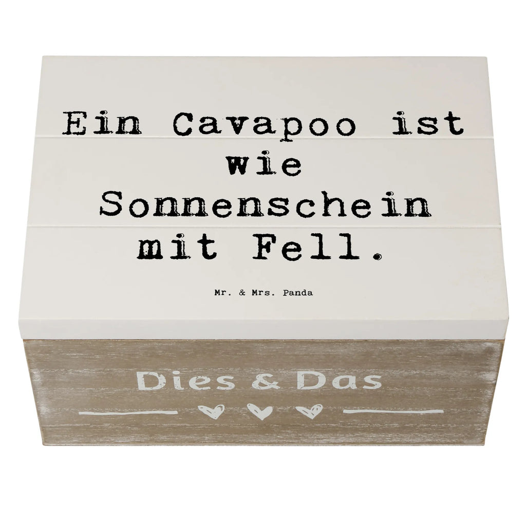 Wooden chest Saying Ein Cavapoo ist wie Sonnenschein mit Fell. Schatzkiste, Geschenkdose, Truhe, Kiste, Aufbewahrungsbox, Dekokiste, Erinnerungsbox, Erinnerungskiste, XXL, Geschenkbox, Schatulle, Holzkiste, Hund, Hunderasse, Rassehund, Hundebesitzer, Geschenk, Tierfreund, Schenken, Welpe