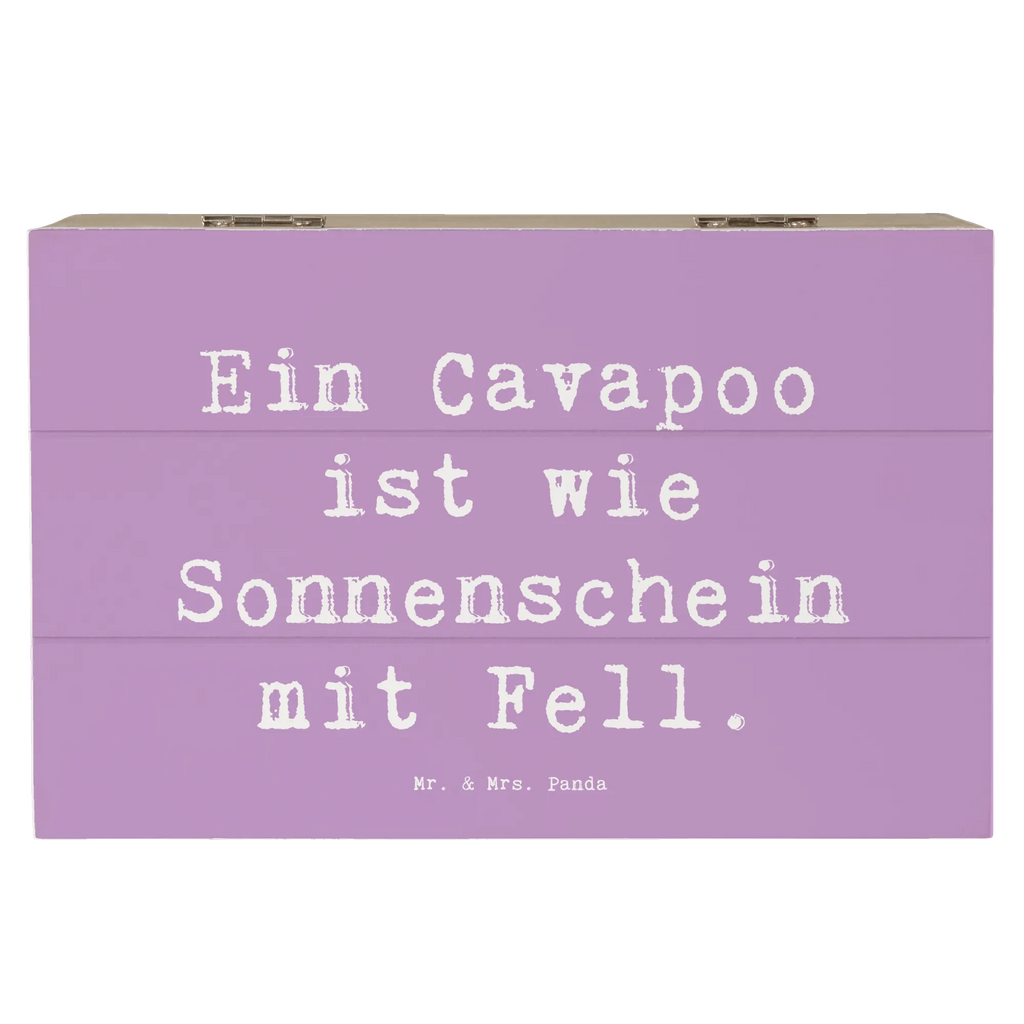 Wooden chest Saying Ein Cavapoo ist wie Sonnenschein mit Fell. Schatzkiste, Geschenkdose, Truhe, Kiste, Aufbewahrungsbox, Dekokiste, Erinnerungsbox, Erinnerungskiste, XXL, Geschenkbox, Schatulle, Holzkiste, Hund, Hunderasse, Rassehund, Hundebesitzer, Geschenk, Tierfreund, Schenken, Welpe