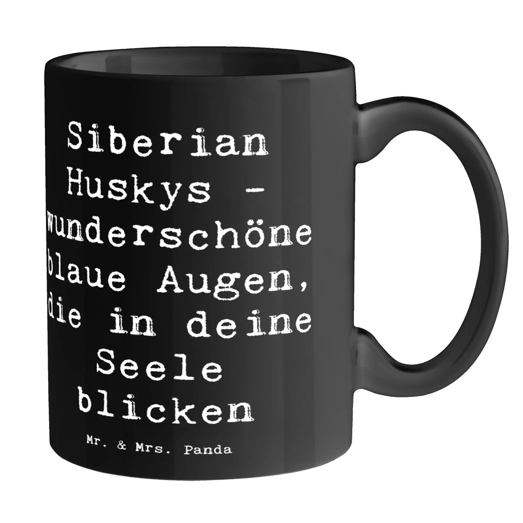 Tasse Spruch Siberian Husky Augenzauber Tasse mit Zitaten, Tasse mit Motiven, Tasse, Bürotasse, Kaffeetasse, Keramiktasse, Porzellantasse, Geschenktasse, Teetasse, Hund, Hunderasse, Rassehund, Hundebesitzer, Geschenk, Tierfreund, Schenken, Welpe